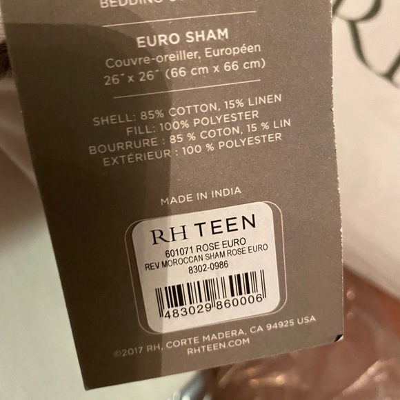 SOLD ‼️RH Teen Quilt and Euro Shams set - Picture 3 of 10